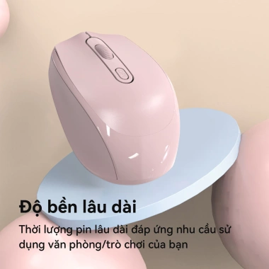 Chuột Không Dây 2.4G Macaron - Nhỏ Gọn, Độ Chính Xác Cao, Giá Chỉ 95.000₫ 8 Chuột Không Dây 2.4G Macaron - Nhỏ Gọn, Độ Chính Xác Cao, Giá Chỉ 95.000₫ 8