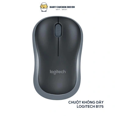 Chuột không dây 2.4GHz nhỏ gọn, thiết kế tiện dùng - Giá chỉ 58.000₫