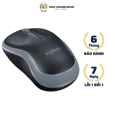 Chuột không dây 2.4GHz nhỏ gọn, thiết kế tiện dùng - Giá chỉ 58.000₫