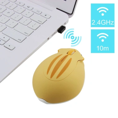 Chuột Không Dây 3D 1.600 DPI 2.4GHz – Thiết Kế Hoạt Hình Dễ Thương, Giá Ưu Đãi 89.000đ cho Laptop & Máy Tính 3