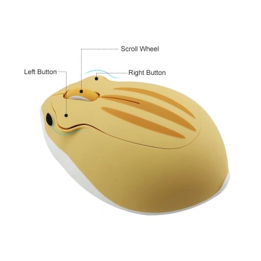 Chuột Không Dây 3D 1.600 DPI 2.4GHz – Thiết Kế Hoạt Hình Dễ Thương, Giá Ưu Đãi 89.000đ cho Laptop & Máy Tính 4