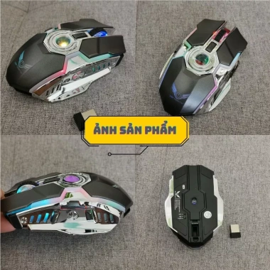 Chuột không dây A5Pro BATOTECH LED RGB 7 phím gaming, pin sạc 3 tuần - 289.000₫