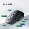 Chuột không dây Acer Bluetooth 2.4GHz click êm, tương thích Mac, giá ưu đãi 165.620 3