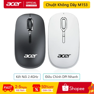 Chuột không dây Acer M153 4g DPI động 3 chiều - Giá chỉ 119.000₫, giảm mạnh