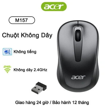 Chuột Không Dây Acer M157 Silent Không Tiếng, Bảo Hành 12 Tháng, Giá 89.000đ