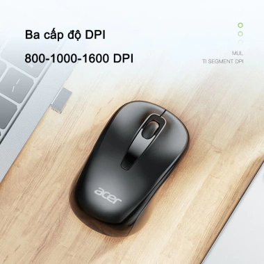 Chuột Không Dây Acer M157 Silent Không Tiếng, Bảo Hành 12 Tháng, Giá 89.000đ