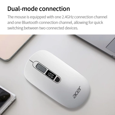 Chuột không dây Acer OMR060 Bluetooth 2.4GHz – Nhấp im lặng, LED pin, chỉ 189.000đ 6