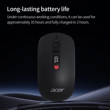 Chuột không dây Acer OMR060 Bluetooth 2.4GHz – Nhấp im lặng, LED pin, chỉ 189.000đ 7