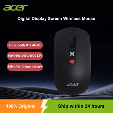 Chuột không dây Acer OMR060 Bluetooth 2.4GHz – Nhấp im lặng, LED pin, chỉ 189.000đ 10