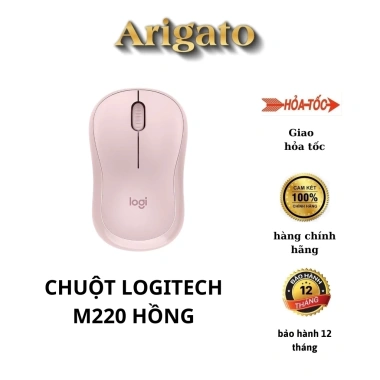 Chuột không dây Arigato M220 Silent Bluetooth, tặng pin, bảo hành 12 tháng, chỉ 86.240₫