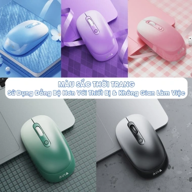 Chuột Không Dây AULA AM207 Siêu Nhẹ 55g Gradient Tùy Chỉnh DPI Pin AA Giá 127k 5 Chuột Không Dây AULA AM207 Siêu Nhẹ 55g Gradient Tùy Chỉnh DPI Pin AA Giá 127k 5