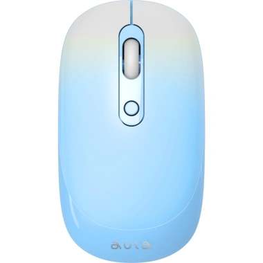 Chuột Không Dây AULA AM207 Siêu Nhẹ 55g Gradient Tùy Chỉnh DPI Pin AA Giá 127k