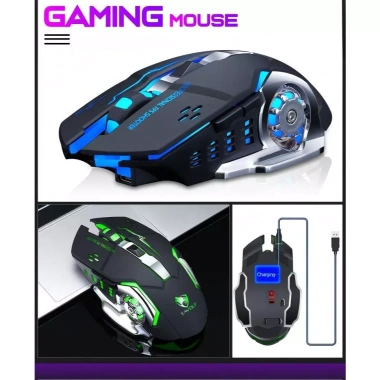 Chuột không dây Bluetooth 2 trong 1 2.4GHz - Chế độ im lặng, DPI 3 cấp, phù hợp game - Giá chỉ 214.500₫ 8