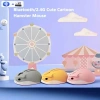 Chuột không dây Bluetooth 2.4G Hamster Design phát sáng – Văn phòng và game, chỉ 165k 4