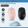 Chuột không dây Bluetooth 2.4G sạc lại, chế độ kép, tắt tiếng - Quà tặng văn phòng cho bé, giá 76.500₫