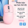 Chuột không dây Bluetooth 2.4G sạc Type-C - Thiết kế mới, đa màu, thích hợp văn phòng và giải trí - 83.300₫