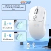 Chuột không dây Bluetooth 2.4G sạc Type-C - Thiết kế mới, đa màu, thích hợp văn phòng và giải trí - 83.300₫ 3
