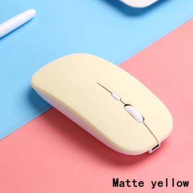 Chuột không dây Bluetooth 2.4G sạc Type-C - Thiết kế mới, đa màu, thích hợp văn phòng và giải trí - 83.300₫ 9