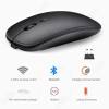 Chuột không dây Bluetooth 2.4GHz Quang học, sạc lại, siêu mỏng, im lặng cho laptop và tablet - Giá chỉ 73.700₫ 7