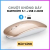 Chuột không dây Bluetooth 2.4GHz tự sạc pin cao cấp 2 trong 1, chống ồn, dùng cho ĐT, Laptop, MacBook – Giá 99.900₫ 9