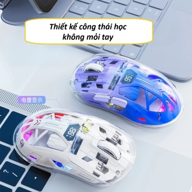 Chuột không dây Bluetooth 5.0 A2 RGB Chip Original 3.212 Siêu Mượt Giá 282k