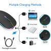 Chuột không dây Bluetooth A2 Pin sạc click không tiếng ồn tầm 10‑20m giá 44.120₫ 7