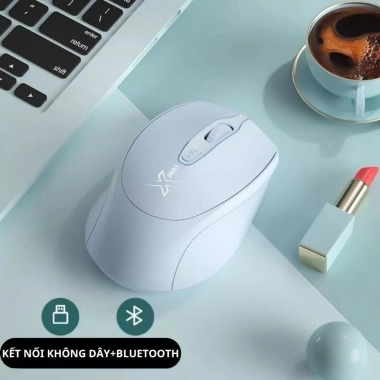 Chuột Không Dây Bluetooth A6 CoreX – Chống ồn, Pin sạc, 2 chế độ kết nối, Dùng cho Laptop‑PC, Giá chỉ 159.000₫