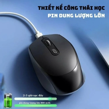 Chuột Không Dây Bluetooth A6 CoreX – Chống ồn, Pin sạc, 2 chế độ kết nối, Dùng cho Laptop‑PC, Giá chỉ 159.000₫