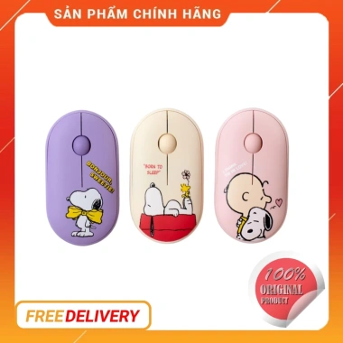 Chuột Không Dây Bluetooth Chống Ồn Peanuts Snoopy Beens Company Giá 399k