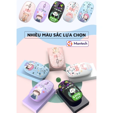 Chuột Không Dây Bluetooth DPI 1.200 Nhỏ Gọn Siêu Xinh Giá 59k Cho Laptop và TV