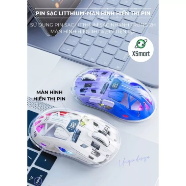 Chuột Không Dây Bluetooth Free Wolf A2 LED RGB 2 Mode Chip 3.212 Siêu Mượt 329k 7 Chuột Không Dây Bluetooth Free Wolf A2 LED RGB 2 Mode Chip 3.212 Siêu Mượt 329k 7