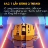 Chuột không dây Bluetooth INPHIC A9 6 nút tắt âm LED pin Gundam công thái học - 165k 7