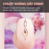 Chuột không dây Bluetooth INPHIC DR8 màu hồng, pin sạc, chống ồn - 238.000₫