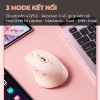Chuột không dây Bluetooth INPHIC DR8 màu hồng, pin sạc, chống ồn - 238.000₫ 2