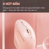 Chuột không dây Bluetooth INPHIC DR8 màu hồng, pin sạc, chống ồn - 238.000₫ 6