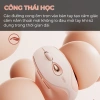 Chuột không dây Bluetooth INPHIC DR8 màu hồng, pin sạc, chống ồn - 238.000₫ 7