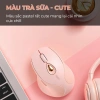 Chuột không dây Bluetooth INPHIC DR8 màu hồng, pin sạc, chống ồn - 238.000₫ 8
