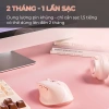 Chuột không dây Bluetooth INPHIC DR8 màu hồng, pin sạc, chống ồn - 238.000₫ 9