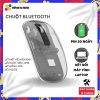 Chuột không dây Bluetooth LED, phím tắt giảm tiếng ồn, pin sạc 20 ngày – chỉ 179.000₫