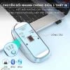 Chuột không dây Bluetooth LED, phím tắt giảm tiếng ồn, pin sạc 20 ngày – chỉ 179.000₫ 2