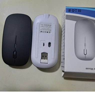 Chuột không dây Bluetooth M90 sạc pin USB, chống ồn, kèm dây TypeC - Giá 85.500₫