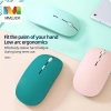 Chuột không dây Bluetooth mini MMULCK xanh lá, siêu mỏng, không tiếng ồn – phụ kiện laptop, giảm còn 84.810₫