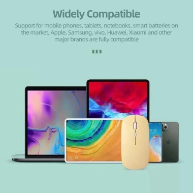 Chuột không dây Bluetooth mini MMULCK xanh lá, siêu mỏng, không tiếng ồn – phụ kiện laptop, giảm còn 84.810₫