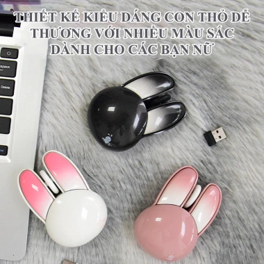 Chuột không dây Bluetooth MOFII M6 hình thỏ - Thiết kế mới độc đáo, hàng chính hãng 178.000₫