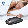 Chuột không dây Bluetooth PIX-LINK M90 siêu mỏng, tự sạc pin, chống ồn - 115.000₫ 6