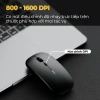 Chuột không dây Bluetooth SIDOTECH INPHIC M1PRO Pin sạc Chống ồn LED - 149k 8
