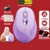 Chuột không dây Bluetooth SIDOTECH INPHIC M8 Silent chống ồn sạc pin màu tím cute laptop giá 219k giảm từ 269k