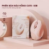 Chuột không dây Bluetooth SIDOTECH INPHIC M8 Silent chống ồn sạc pin màu tím cute laptop giá 219k giảm từ 269k 10