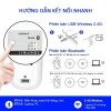 Chuột không dây Bluetooth SIDOTECH M1P tự sạc, 8 tuần 1 sạc Tablet PAD 134k 8