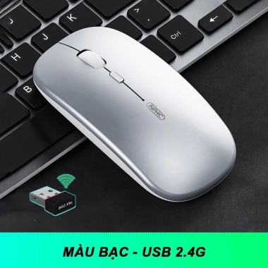 Chuột không dây Bluetooth SIDOTECH M1P tự sạc, 8 tuần 1 sạc Tablet PAD 134k 9
